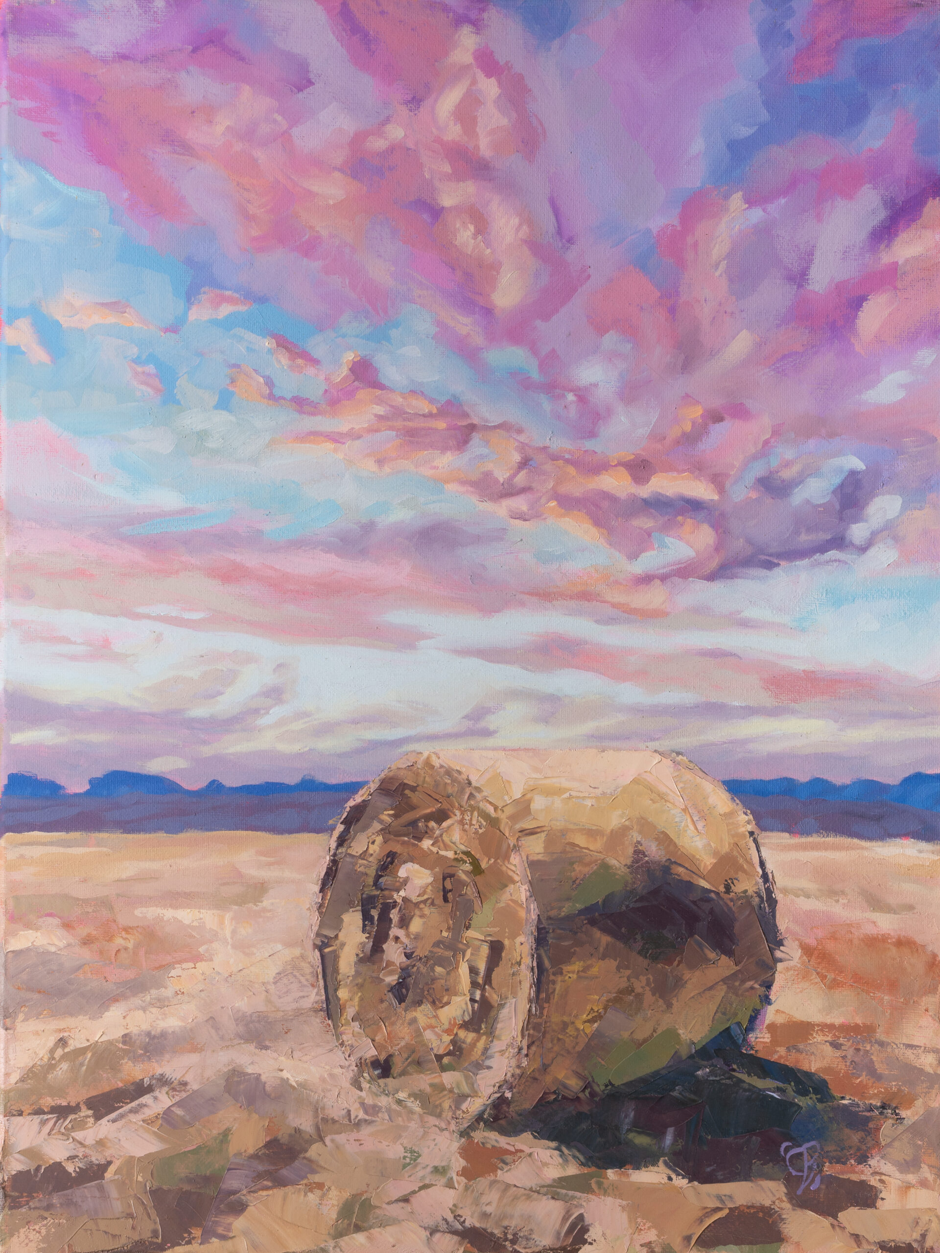 HayBale Reds - Print